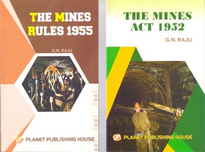 The Mines Rules 1955 The Mines Act 1952 Pack Of 2 Books(Paperback, G.N.RAJU)