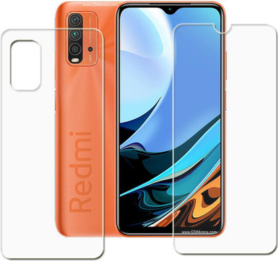 tombik Front and Back Screen Guard for XIAOMI REDMI 9 POWER(Pack of 2)