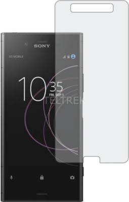 TELTREK Tempered Glass Guard for SONY XPERIA XZ1 DUAL (Matte Finish, Flexible)(Pack of 1)