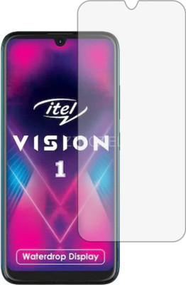 ZINGTEL Tempered Glass Guard for ITEL VISION 1 (Matte Finish, Flexible)(Pack of 1)