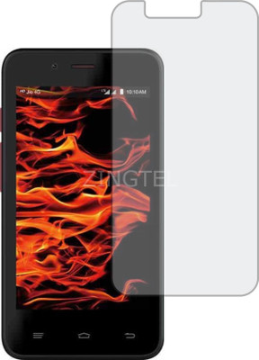 ZINGTEL Tempered Glass Guard for LYF FLAME 4 (Flexible, Shatterproof)(Pack of 1)