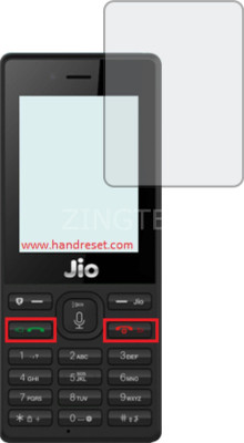 ZINGTEL Tempered Glass Guard for JIO LYF F61 (Flexible, Shatterproof)(Pack of 1)