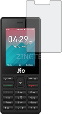 ZINGTEL Tempered Glass Guard for Jio F50 (Flexible, Shatterproof)(Pack of 1)