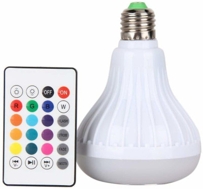 WunderVoX Music LED Multicolor Light Bulb with Bluetooth Speaker-M7 Smart Bulb