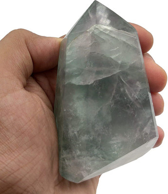 Plus Value Multi Fluorite Stone 260grams Regular Asymmetrical Crystal Stone(Multicolor 1 Pieces)