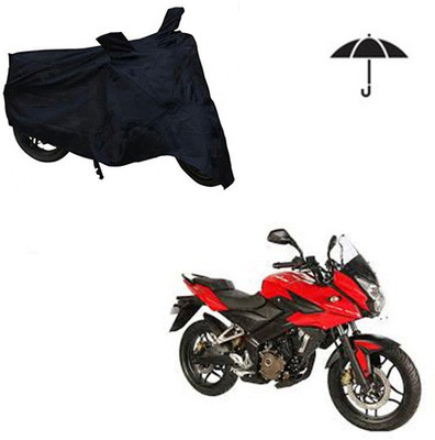 Atulit enterprises Two Wheeler Cover for Bajaj(Pulsar AS 150, Black)