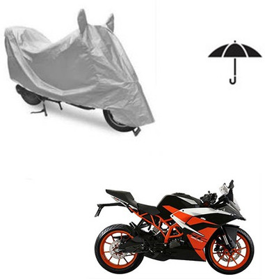 Gavya Two Wheeler Cover for KTM(RC 390, Silver)