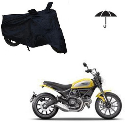 Atulit enterprises Two Wheeler Cover for Ducati(Scrambler, Black)