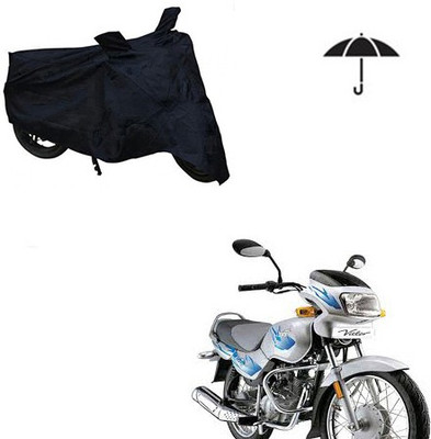 Atulit enterprises Two Wheeler Cover for TVS(Victor GLX, Black)