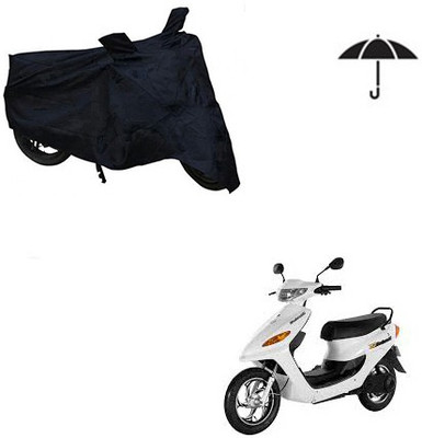 Atulit enterprises Two Wheeler Cover for Indus(Yo Electron, Black)
