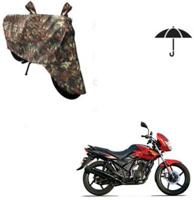 Feel heaven Waterproof Two Wheeler Cover for TVS(Flame DS 125, Multicolor)