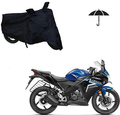 Atulit enterprises Two Wheeler Cover for Honda(CBR 150R, Black)
