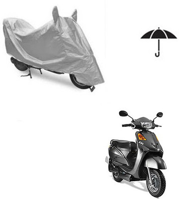 Atulit enterprises Two Wheeler Cover for Indus(Yo EXL, Silver)