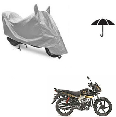 RPSENTTERPR Waterproof Two Wheeler Cover for Mahindra(Centuro, Silver)