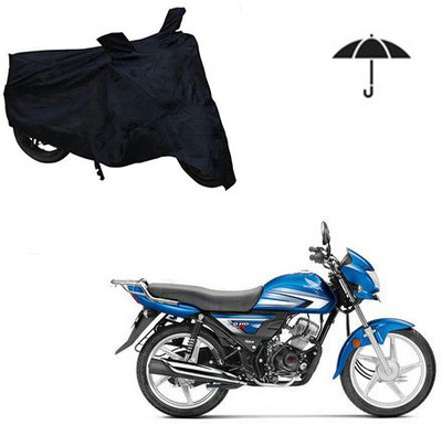 Atulit enterprises Two Wheeler Cover for Hero(CD 110 Dream, Black)