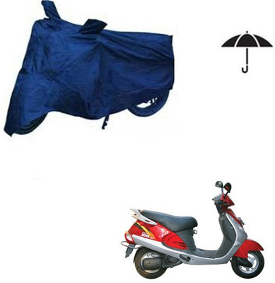 RPSENTTERPR Waterproof Two Wheeler Cover for Kinetic(Nova, Blue)