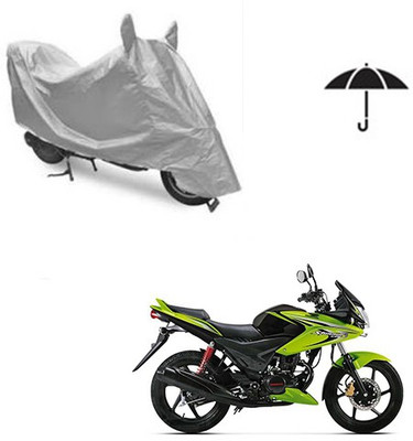 Atulit enterprises Two Wheeler Cover for Honda(CBF, Silver)