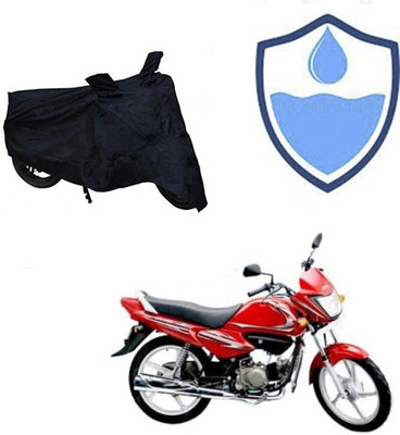 Atulit enterprises Two Wheeler Cover for Hero(Splendor NXG, Black)