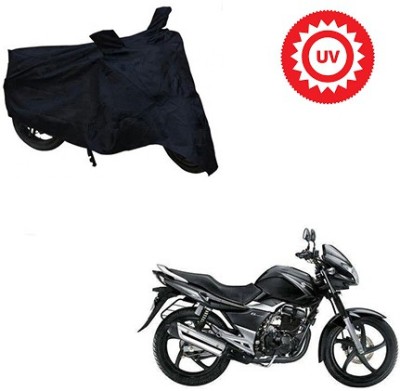 Atulit enterprises Two Wheeler Cover for Suzuki(GS 150R, Black)