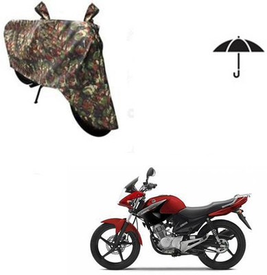 SRENTERPRISES Two Wheeler Cover for Yamaha(YBR 125, Multicolor)