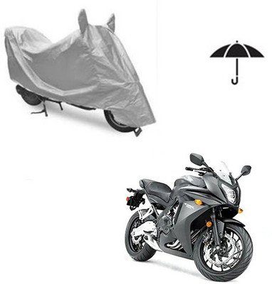 Atulit enterprises Two Wheeler Cover for Honda(CBR 650F, Silver)