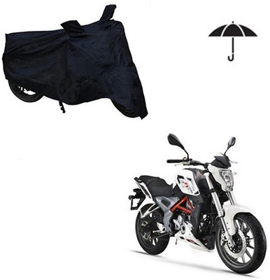 Atulit enterprises Two Wheeler Cover for DSK Benelli(TNT 25, Black)