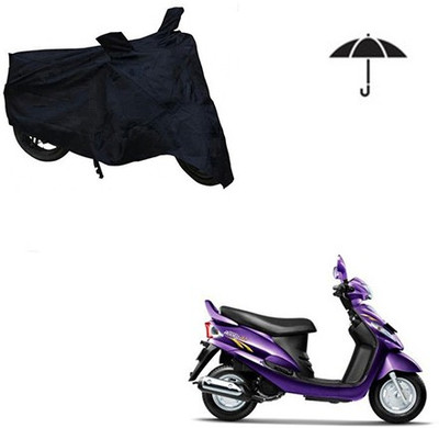 RPSENTTERPR Waterproof Two Wheeler Cover for Mahindra(Rodeo RZ, Black)