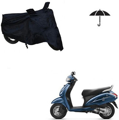 Atulit enterprises Two Wheeler Cover for Honda(Activa 3G, Black)