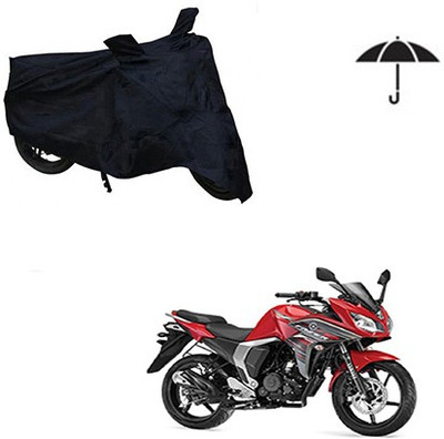 Atulit enterprises Two Wheeler Cover for Yamaha(Fazer, Black)