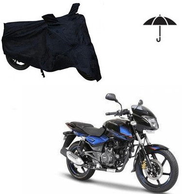 RPSENTTERPR Waterproof Two Wheeler Cover for Bajaj(Pulsar 150 DTS-i, Black)