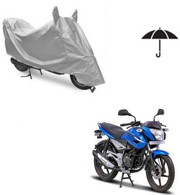 RPSENTTERPR Waterproof Two Wheeler Cover for Bajaj(XCD 125cc, Silver)