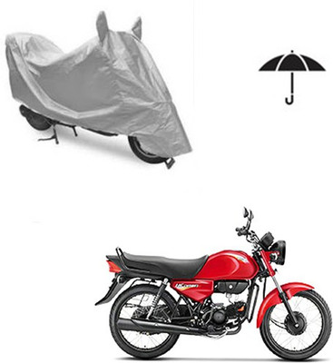 Atulit enterprises Two Wheeler Cover for Hero(HF Dawn, Silver)