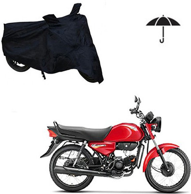 Mdstar Waterproof Two Wheeler Cover for Hero(CD Dawn, Black)