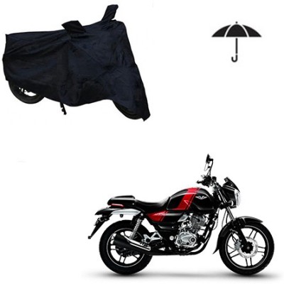 Atulit enterprises Two Wheeler Cover for Bajaj(V 150, Black)