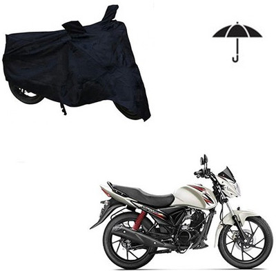 SRENTERPRISES Two Wheeler Cover for Suzuki(Sling Shot, Black)