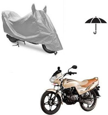 Atulit enterprises Two Wheeler Cover for LML(Freedom, Silver)