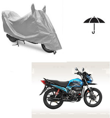 Atulit enterprises Two Wheeler Cover for Honda(Passion Pro TR, Silver)