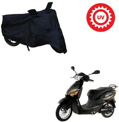Atulit enterprises Two Wheeler Cover for Hero(Electric Zippy, Black)