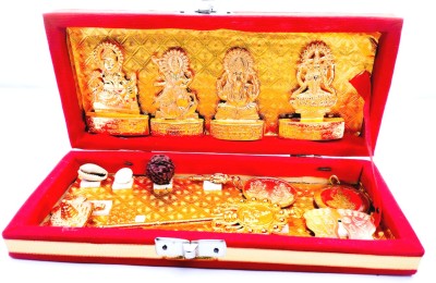 LOTUS RISE Shri Dhan Laxmi- Kuber Bhandari Yantra Brass Yantra Brass Yantra (Pack of 1) Brass Yantra(Pack of 13)