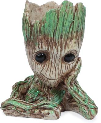 Pinkdesh Baby Groot Succulent Planter-Flower Pot & Pen Holder
