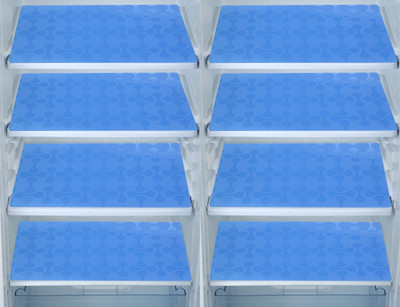 E-Retailer Fridge Mat(Width: 29 cm, Blue)