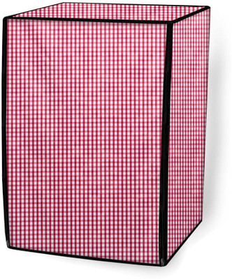 Stylista Front Loading Washing Machine  Cover(Width: 61 cm, Red, White)
