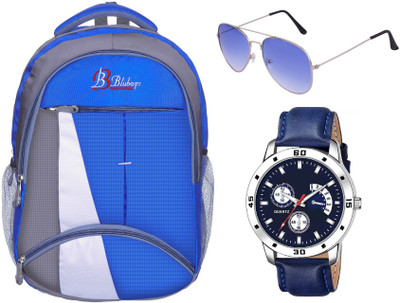 blubags backpack 36 L Laptop Backpack(Blue)