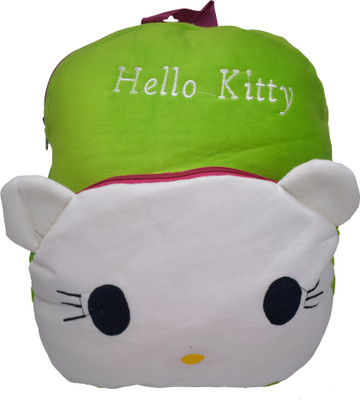 A Little Swag BM-Latch_hello kity green_128 12 L Backpack(Green)
