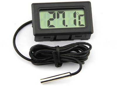 Indian Hobby Center LCD Electronic Fish Tank Water Detector Thermometer Thermometer with Fork Kitchen Thermometer