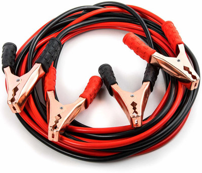 Autokite Jumper Cable01 7 ft Battery Jumper Cable(Pack of 2)