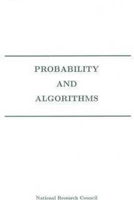 Probability and Algorithms(English, Paperback, National Research Council)