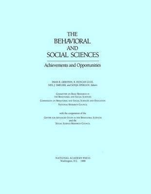 The Behavioral and Social Sciences(English, Hardcover, National Research Council)