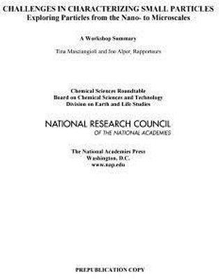 Challenges in Characterizing Small Particles(English, Paperback, National Research Council)