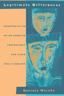 Legitimate Differences(English, Hardcover, Warnke Georgia)